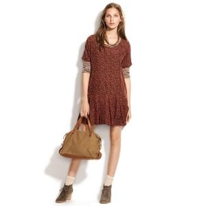 Silk Dropwaist Dancer Dress in Fireflicker